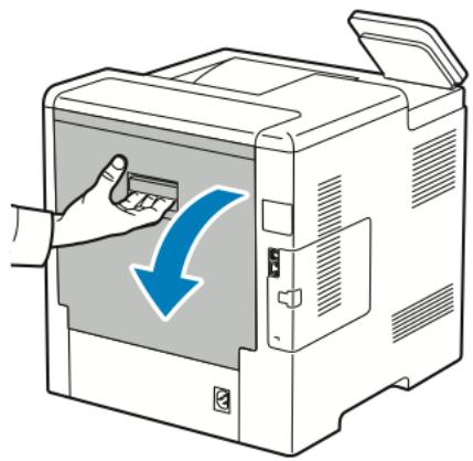 XEROX B600V - Élimination des bourrages papier de la zone du four - 1