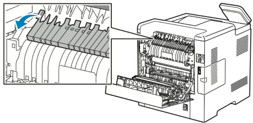 XEROX B600V - Élimination des bourrages papier de la zone du four - 2