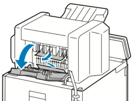XEROX B600V - Résolution des incidents papier dans le module de finition - 1