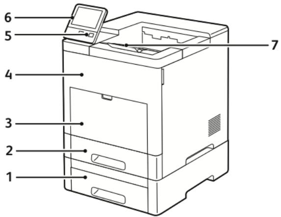 XEROX B600V - Vue avant - 1