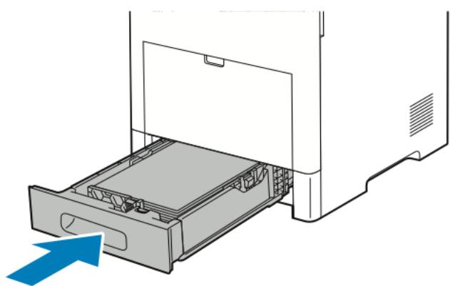 XEROX B600V - Chargement de papier dans les magasins 1 à 5 - 9