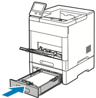 XEROX B600V - Élimination des bourages papier dans la zone des magasins 2-5 - 7