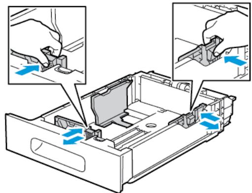 XEROX B600V - Chargement de papier dans les magasins 1 à 5 - 3