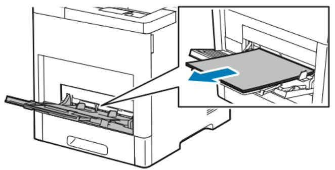 XEROX B600V - Chargement des étiquettes dans le département manuel - 1