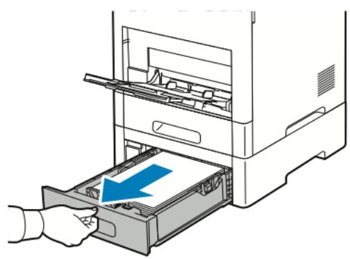 XEROX B600V - Élimination des bourages papier dans la zone des magasins 2-5 - 1