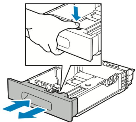 XEROX B600V - Chargement de papier dans les magasins 1 à 5 - 4
