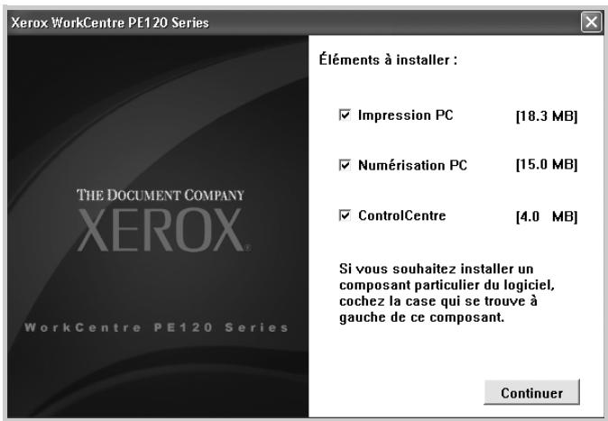 XEROX WORKCENTRE PE120 - Installation des pilotes Xerox sous Microsoft Windows XP/ 2000/ 98/ME via le port parallèle - 2