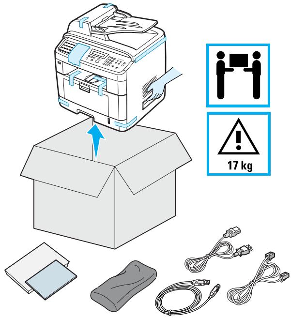 XEROX WORKCENTRE PE120 - Déballage - 1