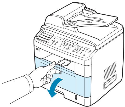 XEROX WORKCENTRE PE120 - Ouvrez le capot avant. - 1