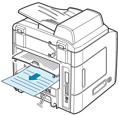 XEROX WORKCENTRE PE120 - Utilisation du plateau de sortie arrière - 1