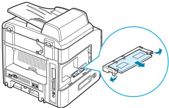 XEROX WORKCENTRE PE120 - Extraction d'une barrette DIMM - 1