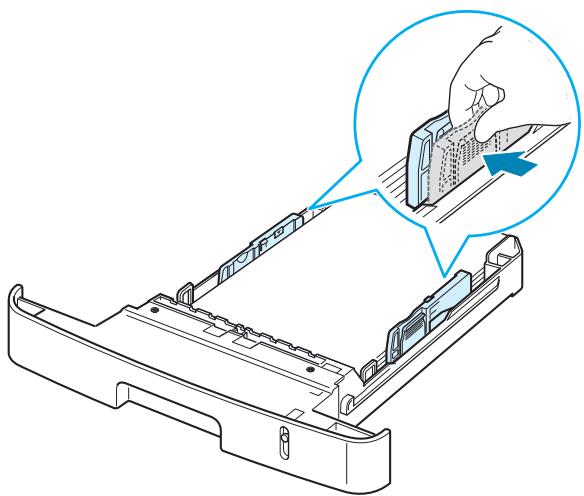 XEROX WORKCENTRE PE120 - Modification du format de papier dans le bac d'alimentation - 4