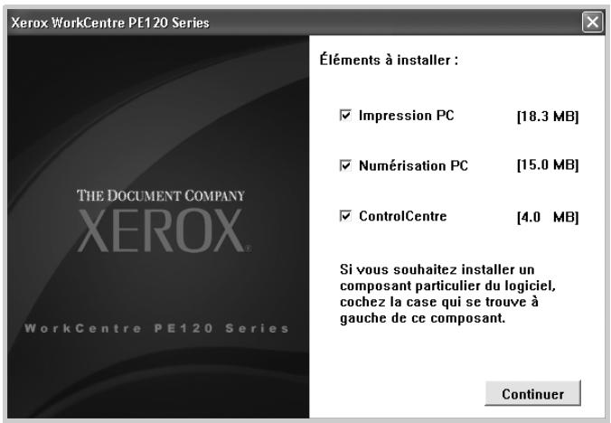 XEROX WORKCENTRE PE120 - Utilisation de ControlCentre - 1