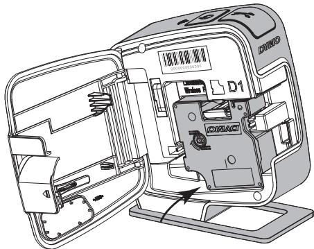 DYMO WIRELESS - Pour insérer la cassette d'étiquettes - 2