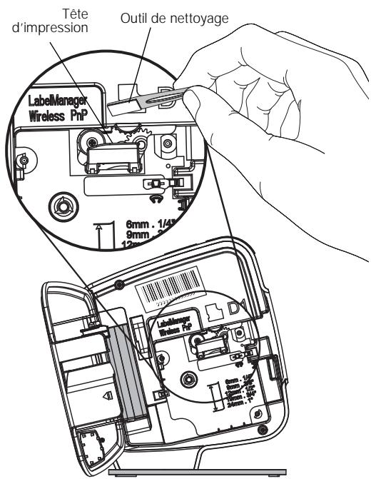 DYMO WIRELESS - Pour nettoyer la tête d'impression - 1