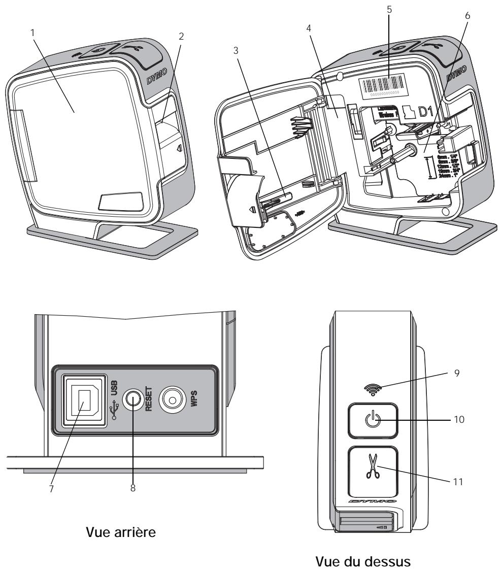 DYMO WIRELESS - Enregistrement de l'étiqueteuse - 1