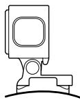 GOPRO HERO 5 SESSION - UTILISATION DE FIXATIONS ADHÉSIVES INCURVÉES ET PLATES - 1