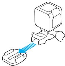 GOPRO HERO 5 SESSION - MONTAGE DES BOUCLES DE FIXATION - 1