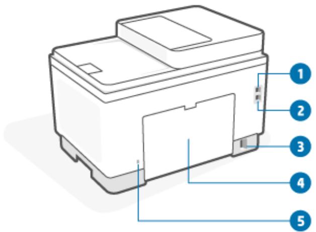 HP LASERJET M234DW - Face arrêté de l'imprimante - 1