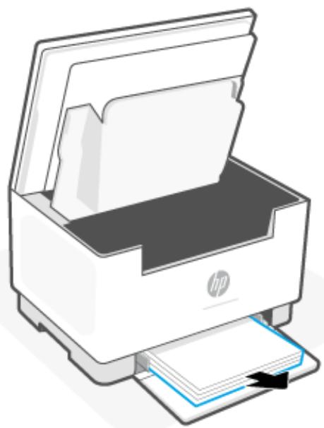 HP LASERJET M234DW - Éliminez les bourrages du bac d'alimentation - 3