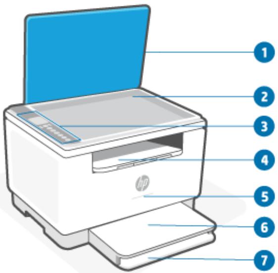 HP LASERJET M234DW - Vues de l'imprimante - 1