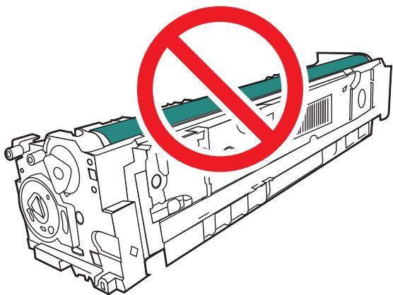 HP M454DW - Retrait et remplacement des cartouches de toner - 7