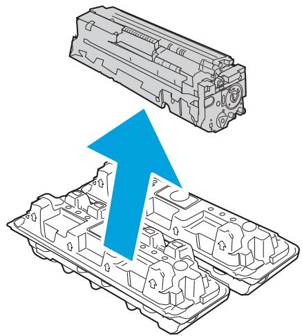 HP M454DW - Retrait et remplacement des cartouches de toner - 5