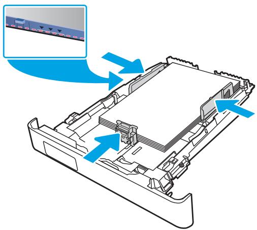 HP M454DW - Charger le bac à papier 2 - 7
