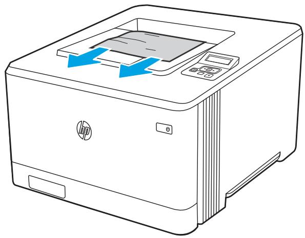 HP M454DW - Suppression des bourrages papier dans le bac de sortie - 13.10, 13.11, 13.13 - 1