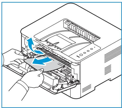 XEROX B210V - Dégagement des bourges papier à l'intérieur de l'imprimante - 2