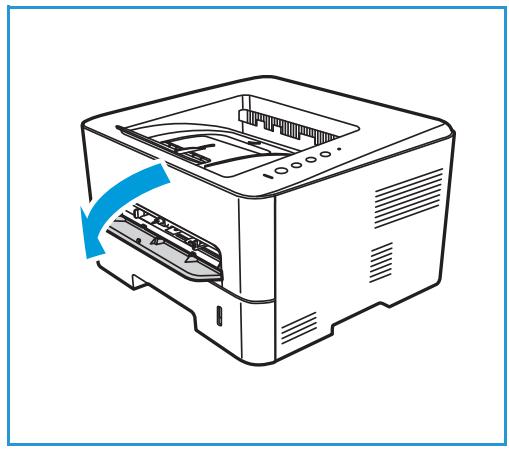 XEROX B210V - Chargement de la fente d'alimentation manuelle - 2