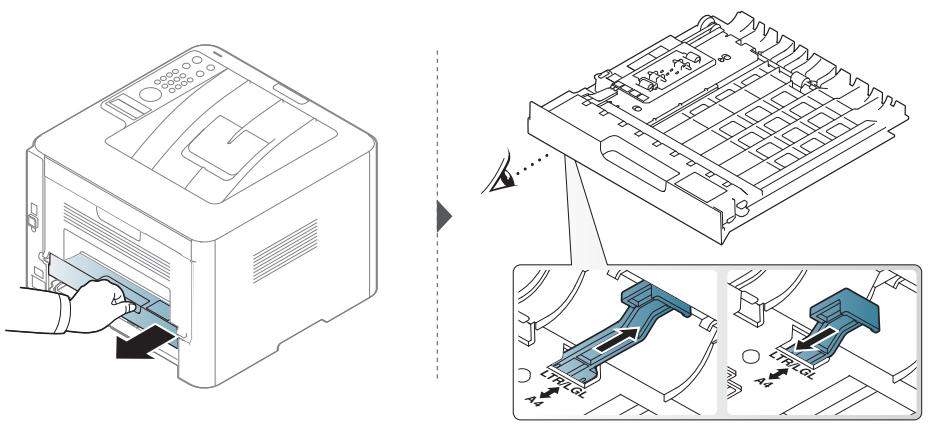 HP SL-M4025ND - Supports et bacs - 1