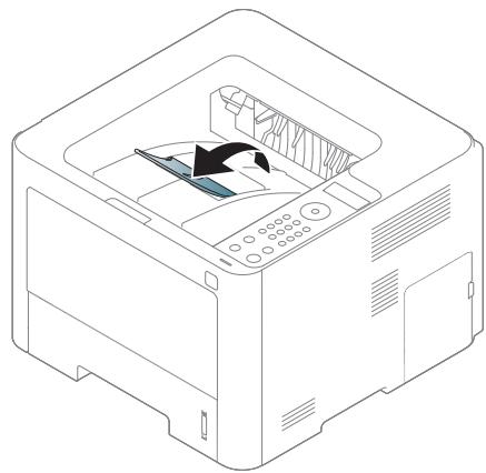 HP SL-M4025ND - Utilisation du support de sortie papier - 2
