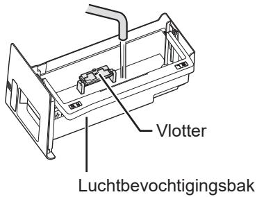 SHARP UA-HG30E-B - Reinig de luchtbevochtigingsbak, het filterframe en de luchtbevochtigingsfilter. - 1