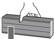 SHARP UA-HG30E-B - Plaats de onderdelen na het onderhoud op correcte wijze terug. - 1