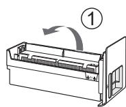 SHARP UA-HG30E-B - Bringen Sie den Fachgriff wieder in die ursprüngliche Position. - 1