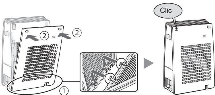 SHARP UA-HG30E-B - INSTALLATION DU FILTRE - 4