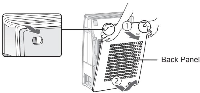 SHARP UA-HG30E-B - FILTER INSTALLATION - 1