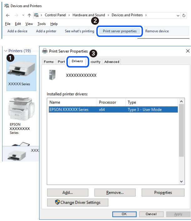 EPSON ECOTANK ET-2856 - Vérifier qu'un pilote d'imprimante epson authenticate est installé — windows - 1