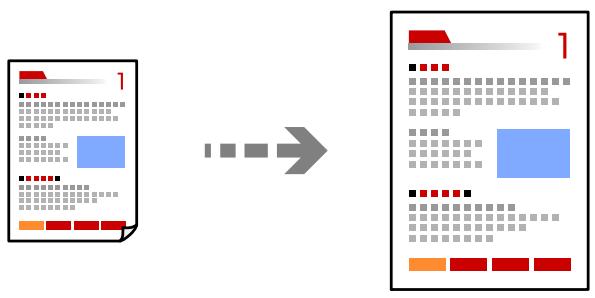 EPSON ECOTANK ET-2856 - Copie avec agrandissement ou réduction - 1