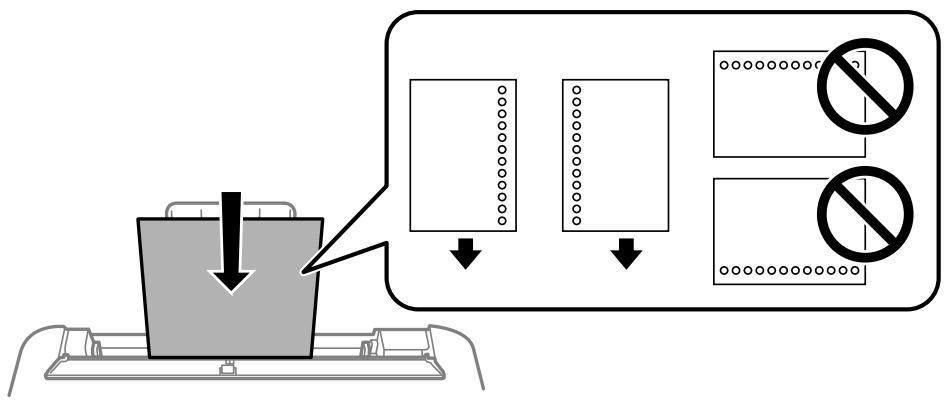 EPSON ECOTANK ET-2856 - Chargement de papier préperforé - 1