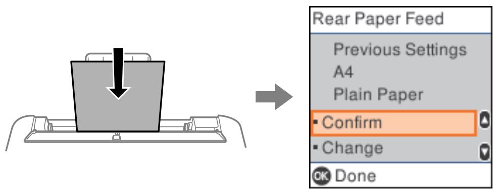 EPSON ECOTANK ET-2856 - Paramètres de format et de type de papier - 1