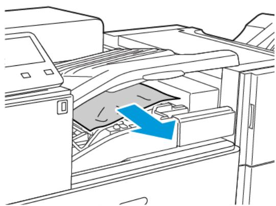 XEROX C8000V - Résolution des incidents papier dans la zone de transport du module de finition - 2