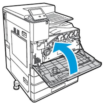 XEROX C8000V - Mise sous tension de l'imprimante - 2