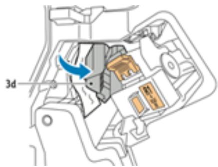 XEROX C8000V - Résolution des incidents papier dans la zone 3d du module de finition BR - 2