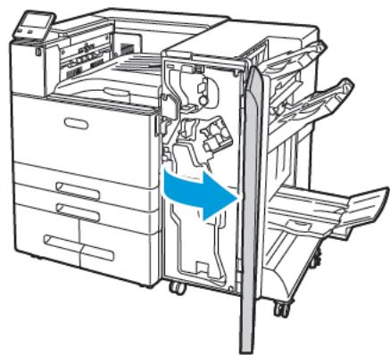 XEROX C8000V - Résolution des incidents d'agrafage dans la plieuse/brocheuse du module de finition Business Ready - 1