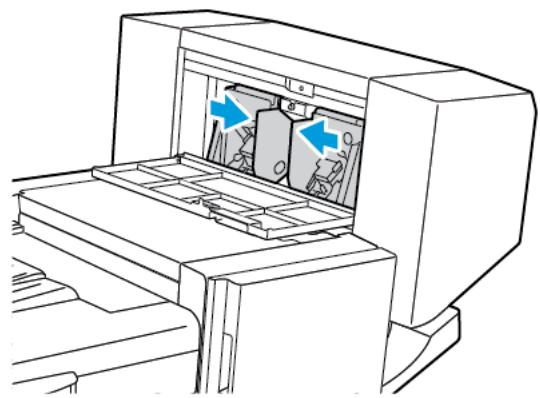 XEROX C8000V - Résolution des incidents d'agrafage de cahiers dans le module de finition Office - 3