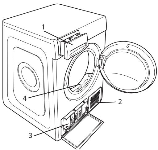 HOTPOINT NTM1081FR - NT M10 81 FR - DESCRIPTION DU PRODUIT - 1