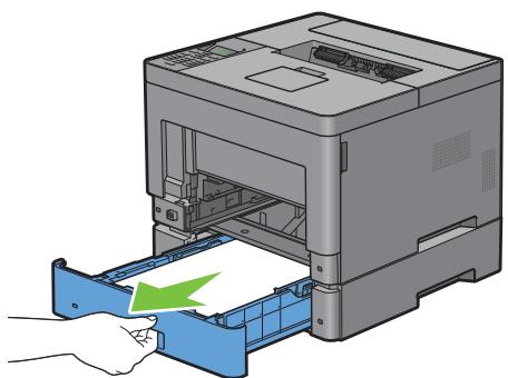 DELL S2810DN - Supprimer des bourages papier dans le chargeur 550 feuilles - 5