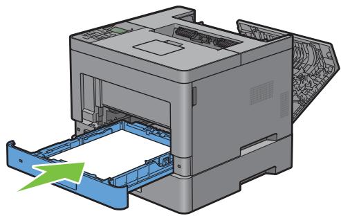 DELL S2810DN - Supprimer des bourages papier dans le chargeur 550 feuilles - 9